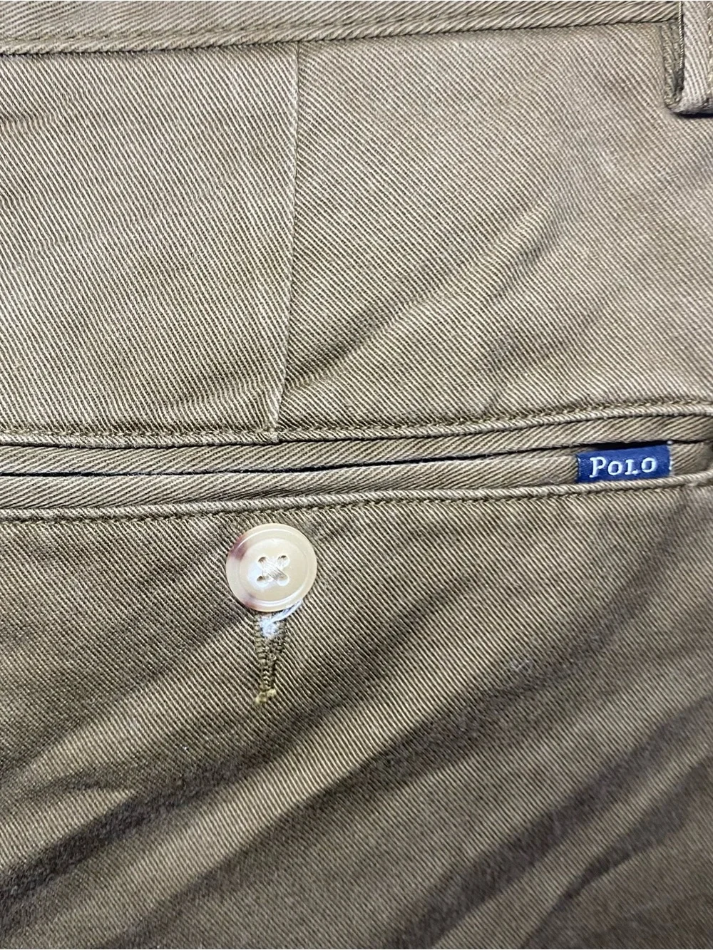Polo Ralph Lauren Men’s Classic Fit Chino Pants Brown 35x30 Cotton